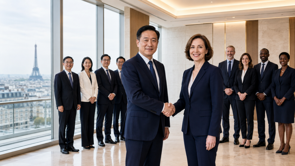 Coopération entre le Lianhua et la France